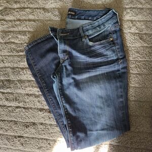 Express Deep Blue Skinny Jeans